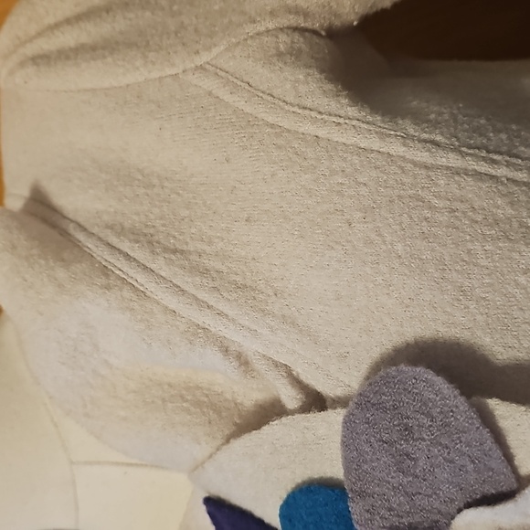 Anthropologie Sleeping On Snow Peplum Flower Cardigan - Picture 3 of 10